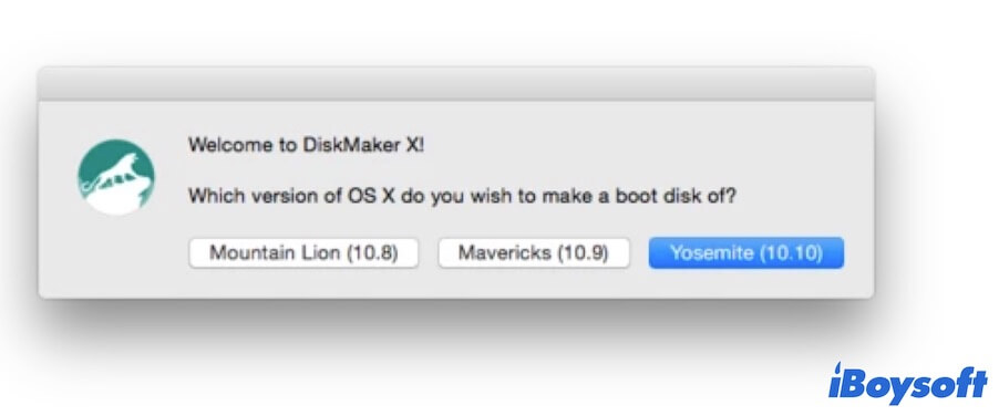 Rufus for Mac Alternative DiskMaker X