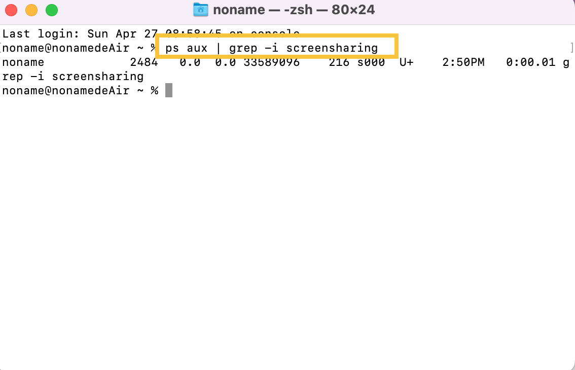 ScreenSharingSubscriber Process Restarts Automactically