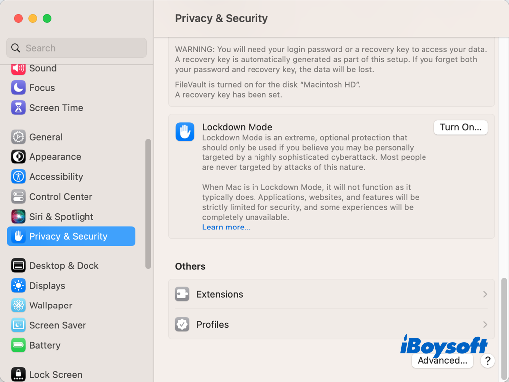 eliminar perfiles maliciosos en mac