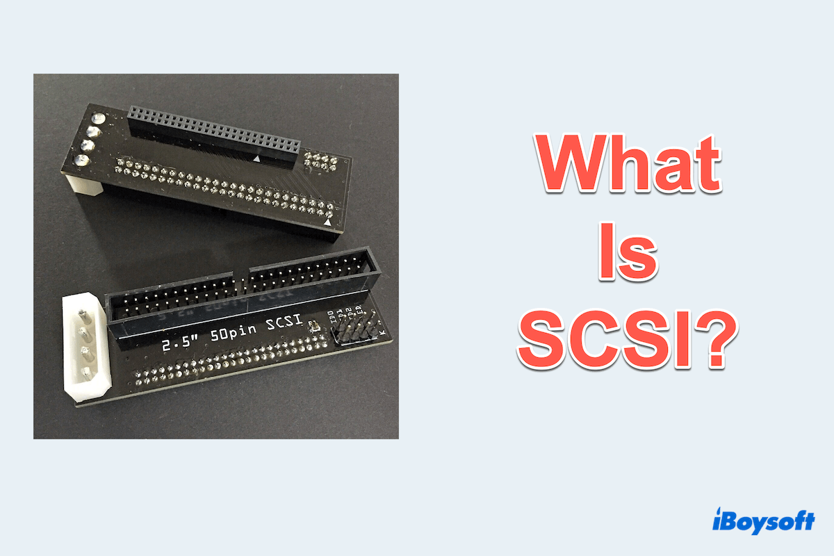 ¿Qué es el SCSI?