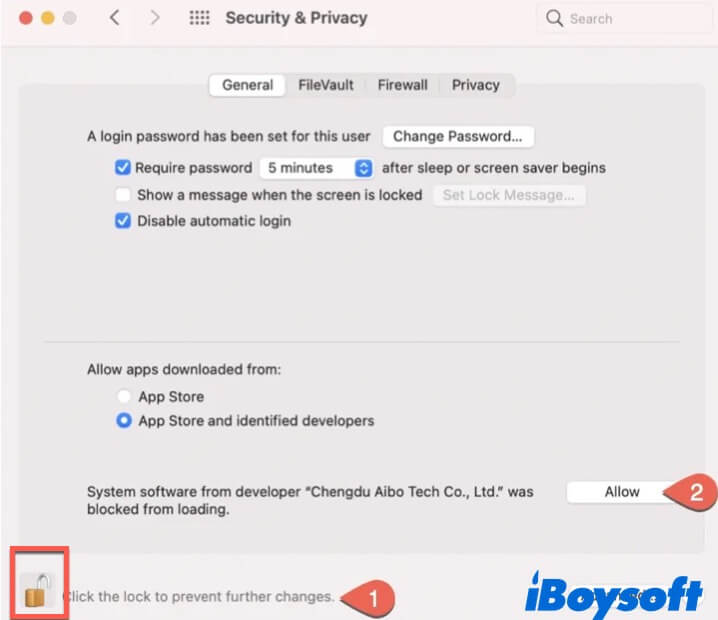 enable system extensions on Mac