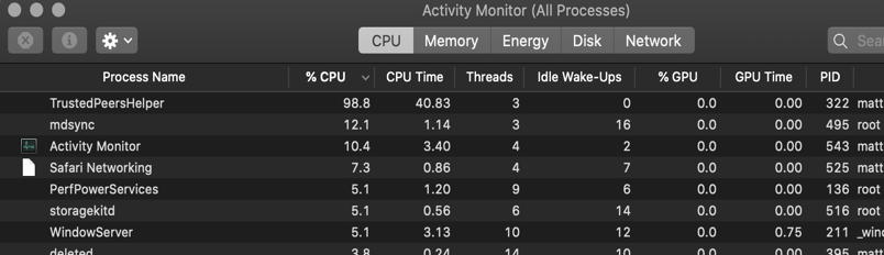 TrustedPeersHelper on Mac