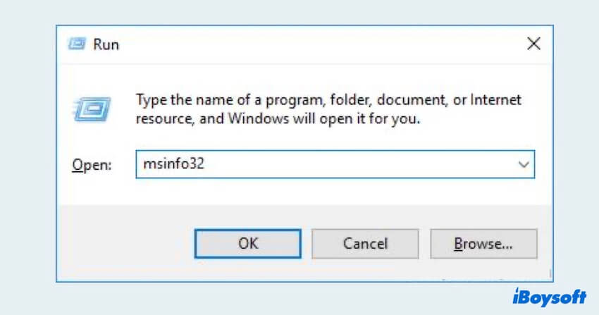 open run box on windows