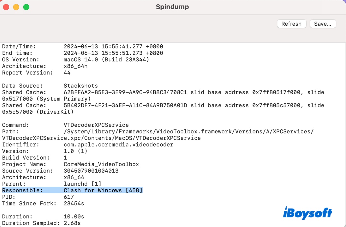 How to find the culprit causing VTDecoderXPCService high CPU or memory