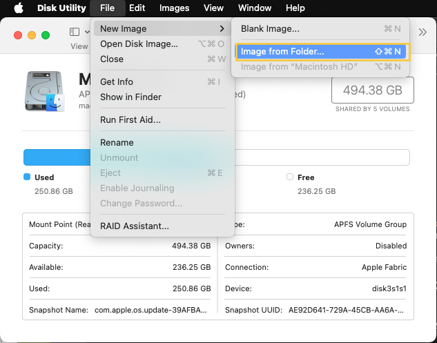 How to create an ISO file manually
