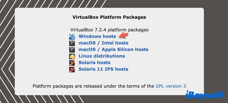 VirtualBox für Windows herunterladen