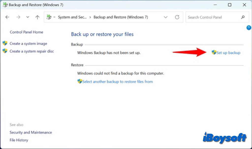 configurar copia de seguridad de archivos y carpetas