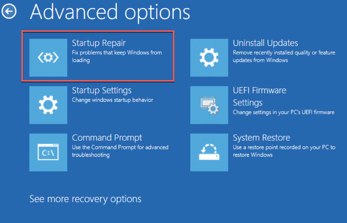 Start Safe Mode from Settings