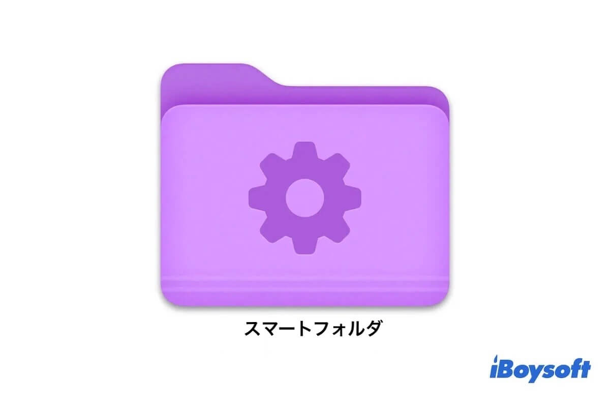 スマートフォルダMac