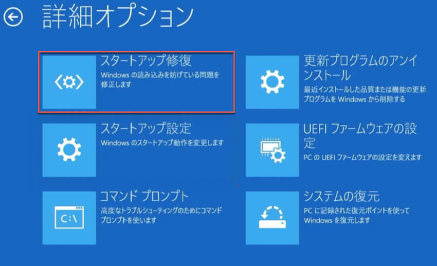 セーフモードオプション