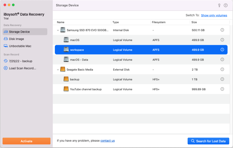 how to recover srw file