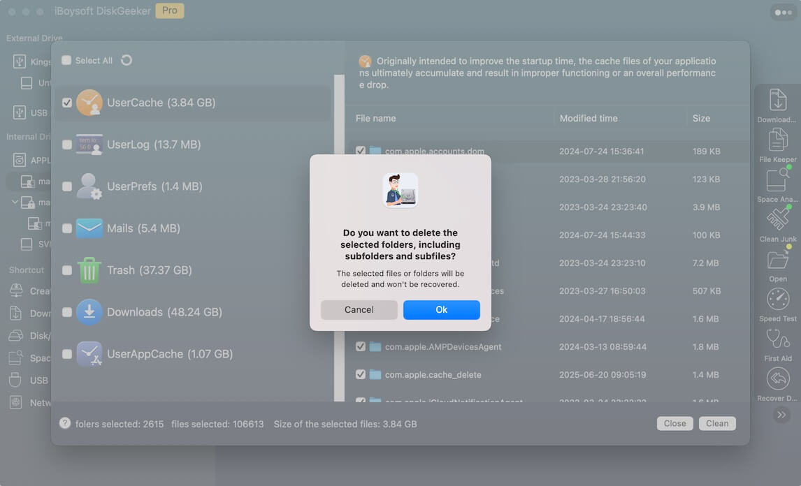 delete system junk